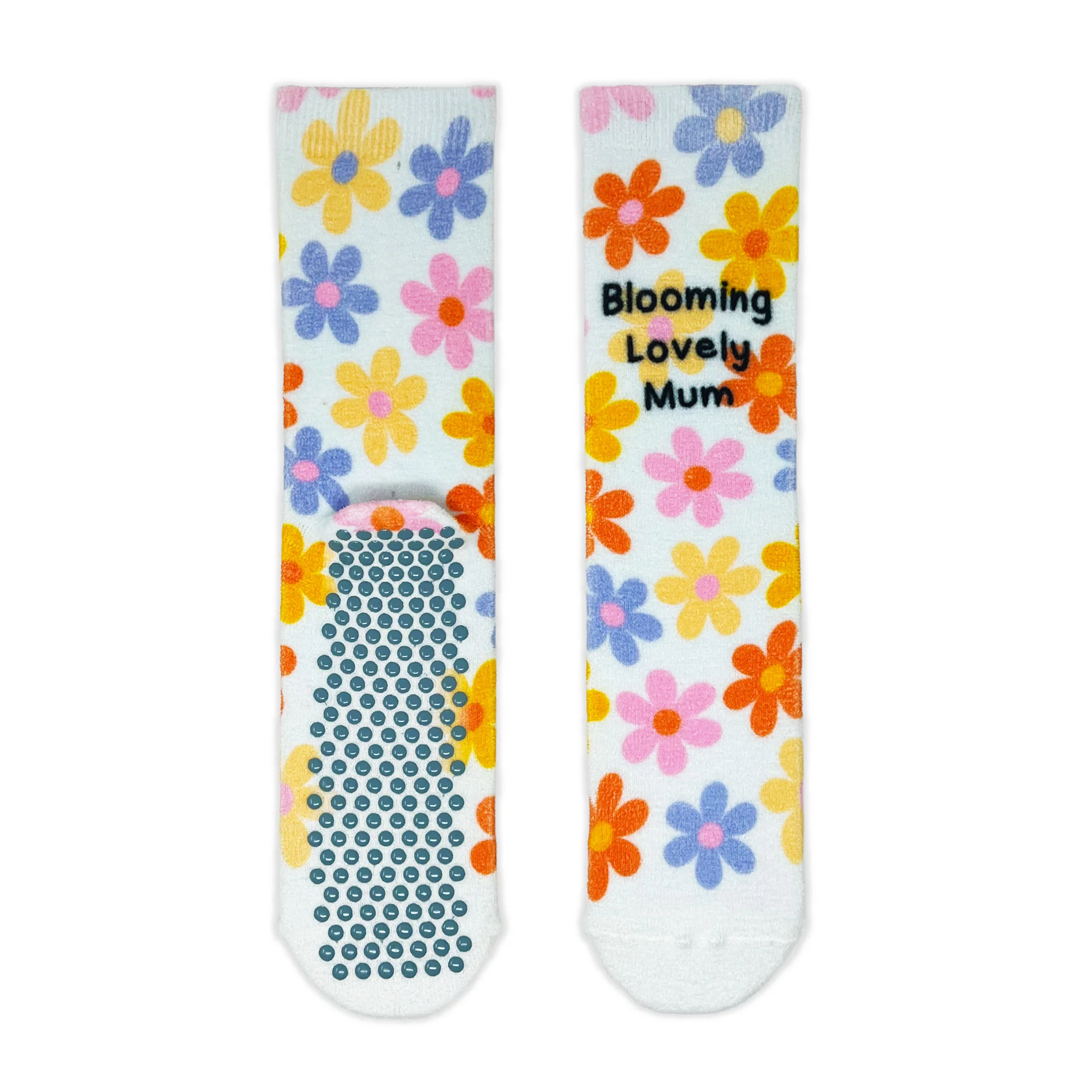 Blooming Lovely Mum Adult Cosy Socks - Image 3