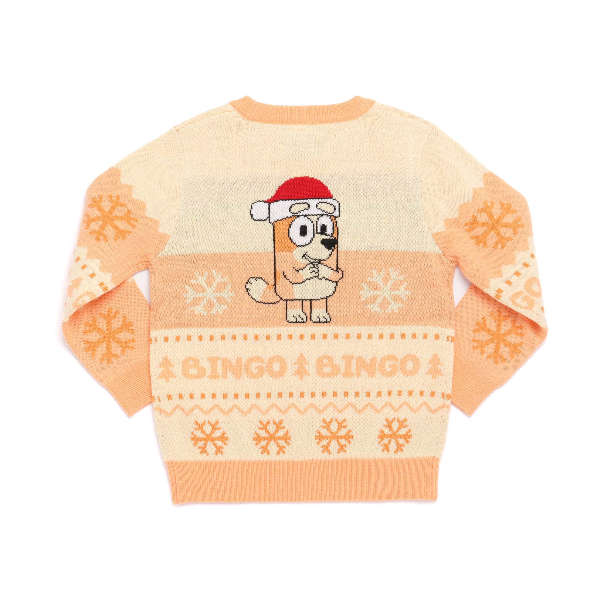 Bluey 'Bingo' Children's Knitted Christmas Jumper - Image 3