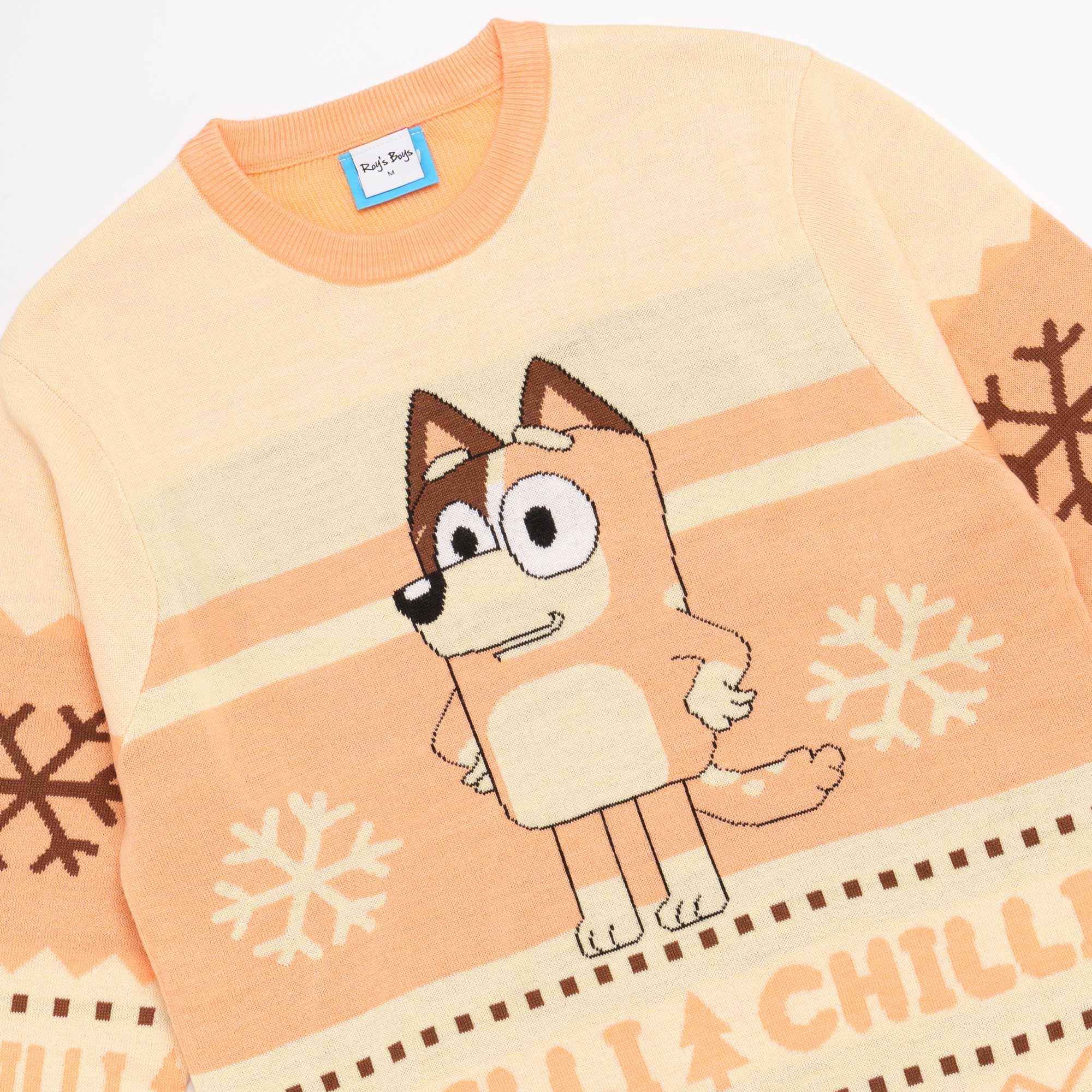 Bluey 'Chilli' Adults Knitted Christmas Jumper - Image 5