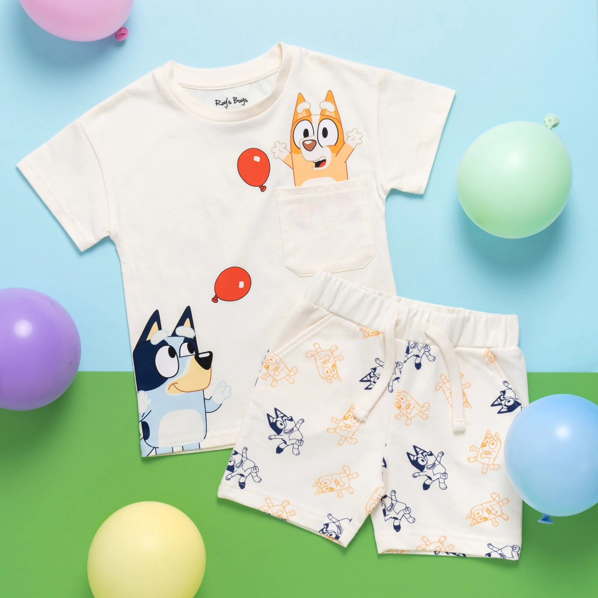 Bluey Kids' Unisex Shorts - Image 3