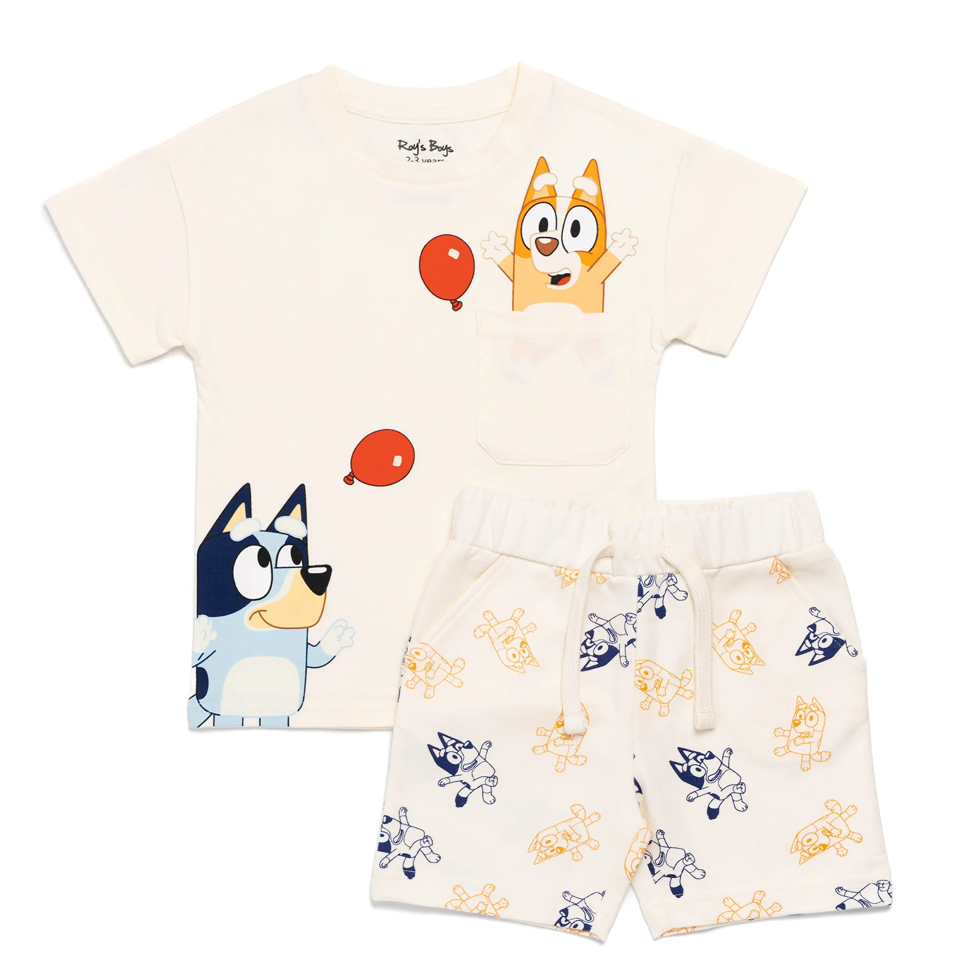 Bluey Kids' Unisex Shorts - Image 4