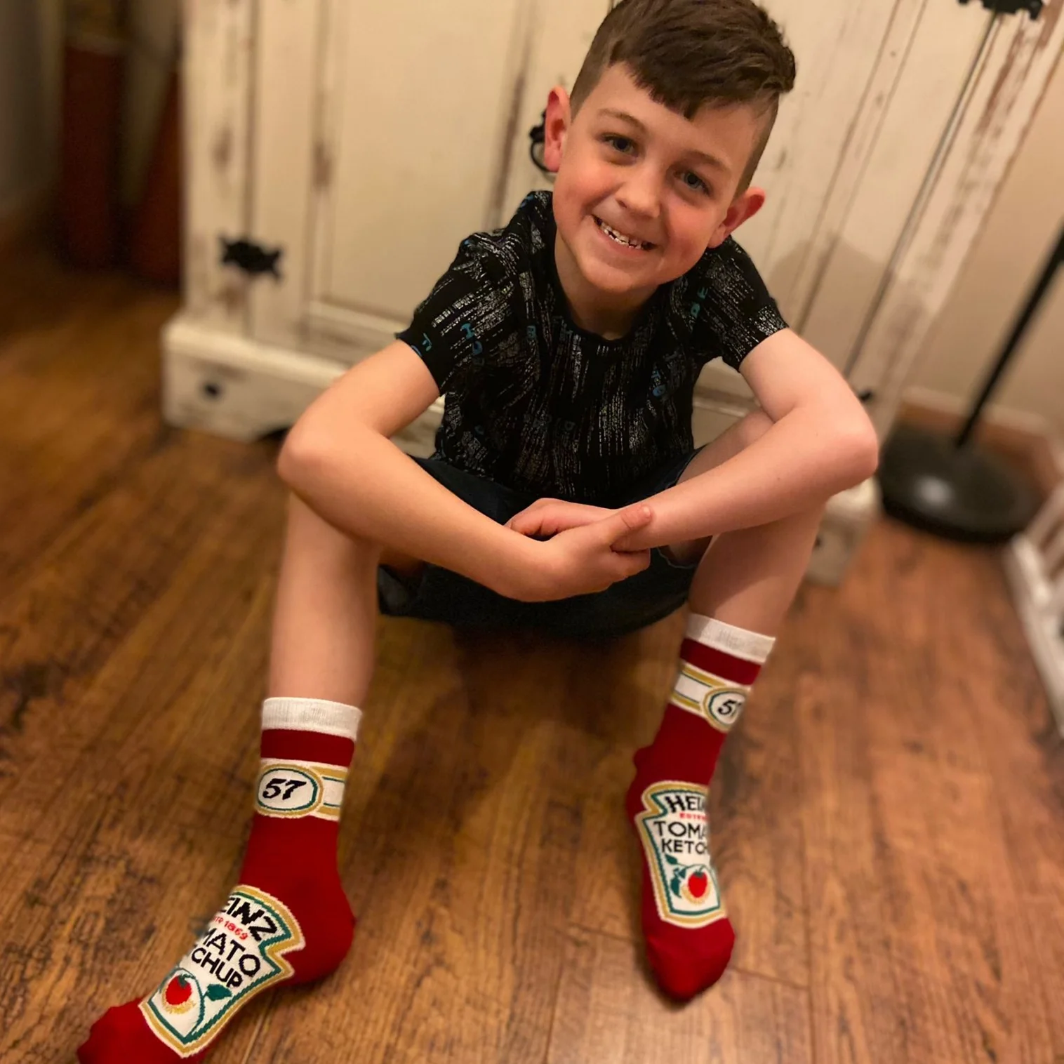 Heinz Tomato Ketchup Kids' Socks - Image 4