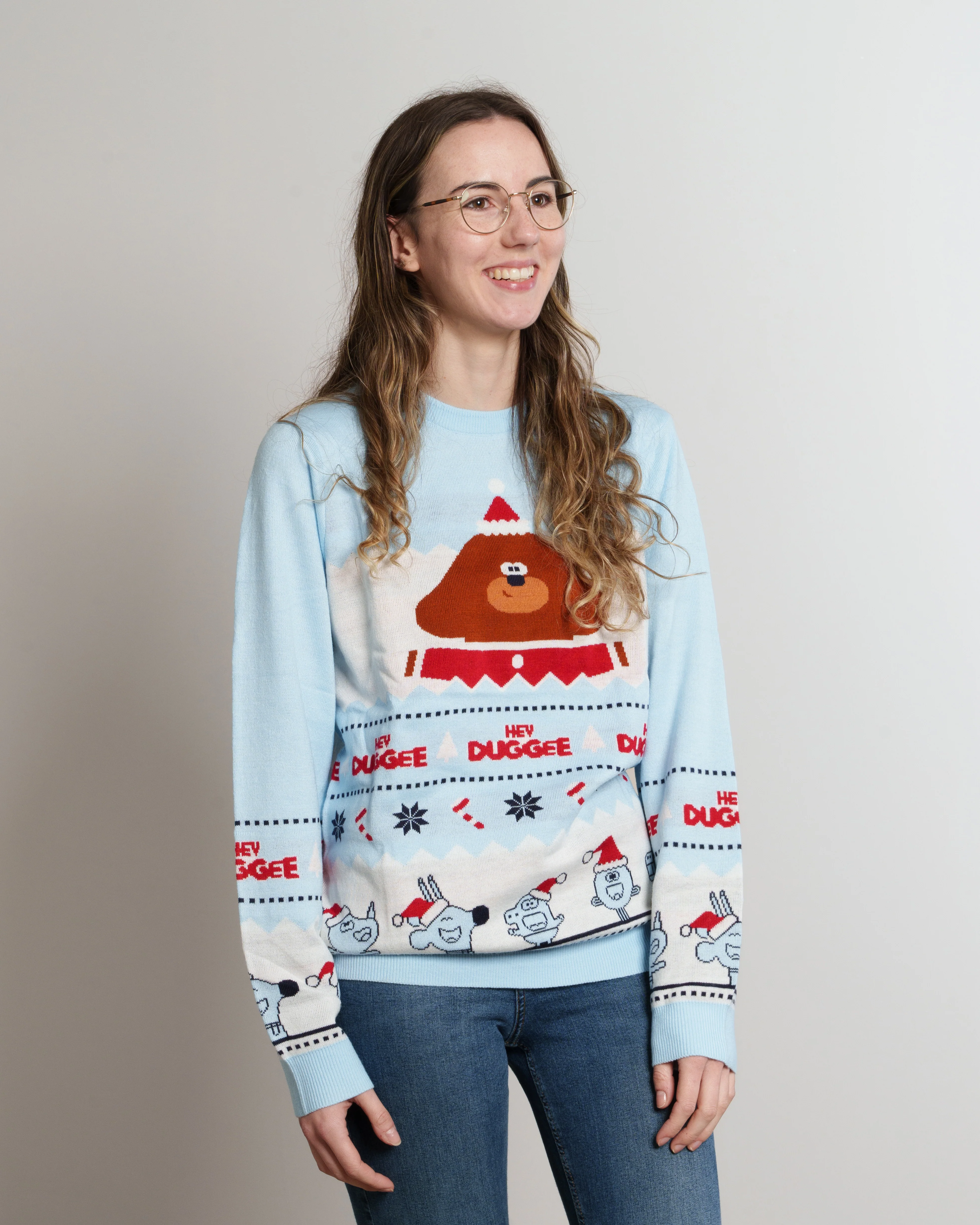 Hey Duggee Adults Knitted Christmas Jumper - Image 4