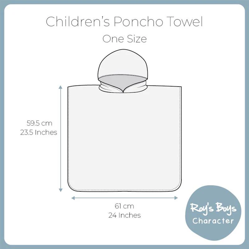 Hey Duggee Kids' Lightweight Poncho Towel - Image 3