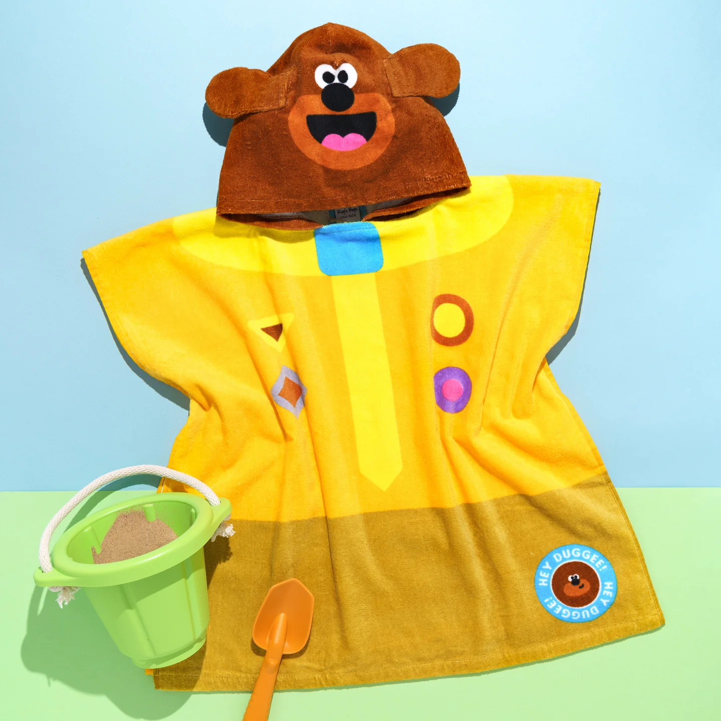 Hey Duggee Kids' Lightweight Poncho Towel - Image 4