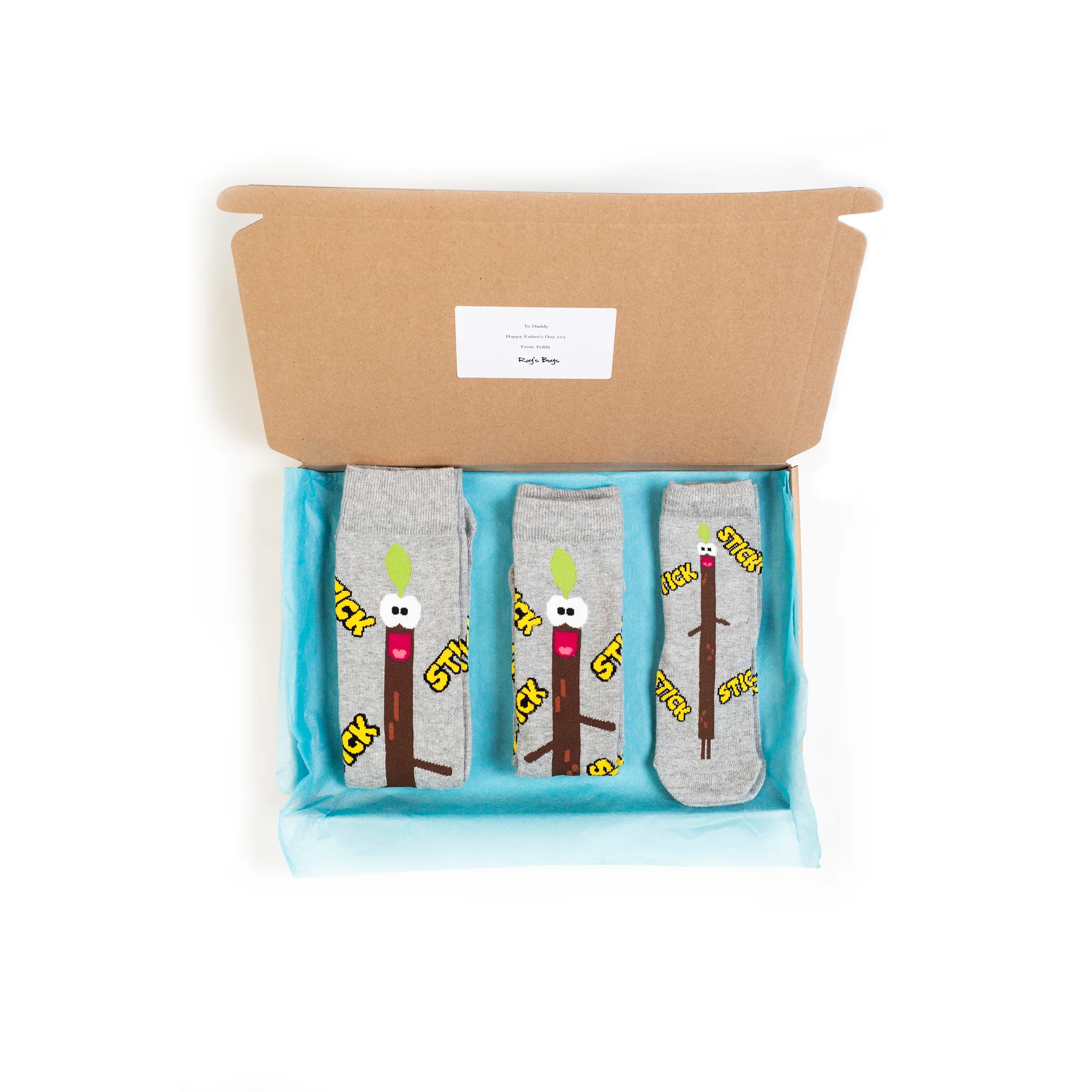 Hey Duggee Stick "Dad" Adult Socks - Image 3