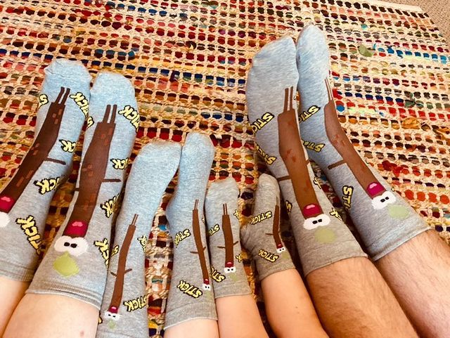 Hey Duggee Stick "Dad" Adult Socks - Image 5