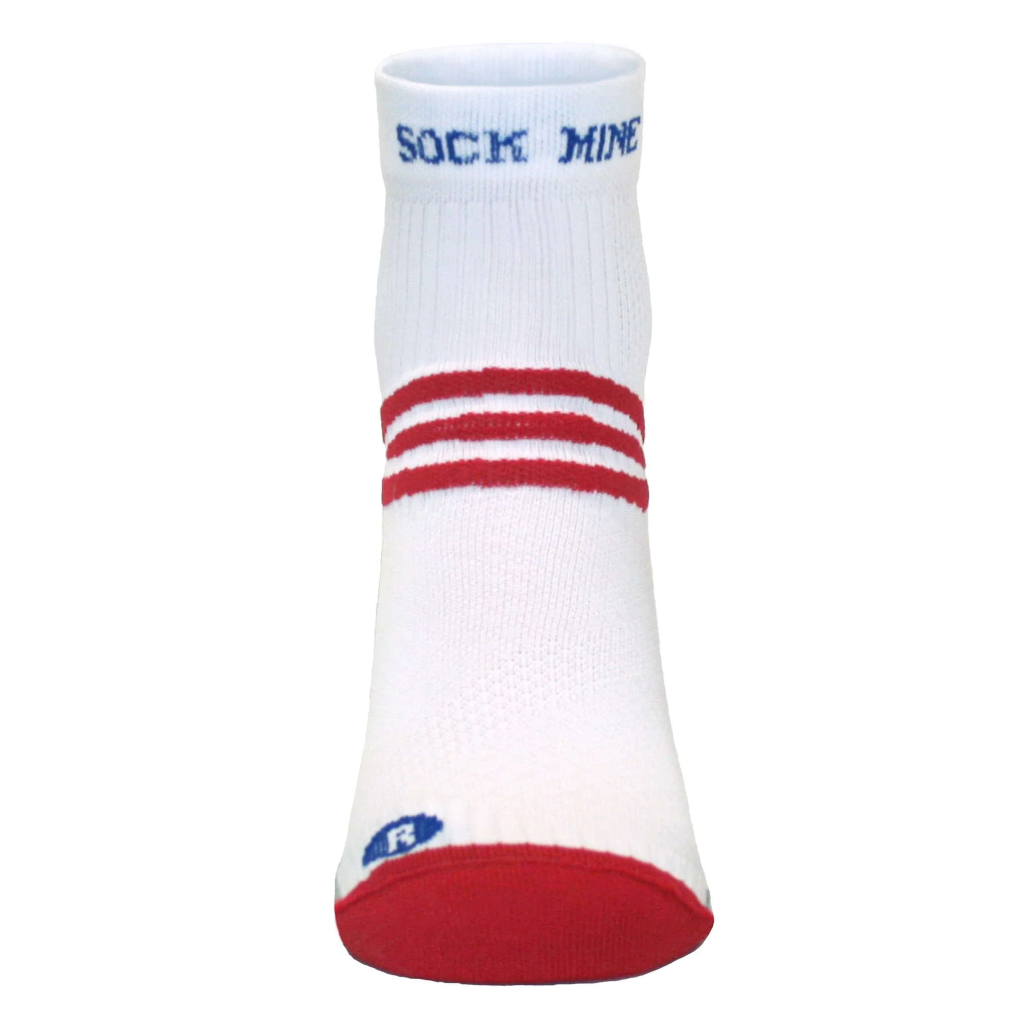 Sockmine Performance Quarter in Red - Image 3