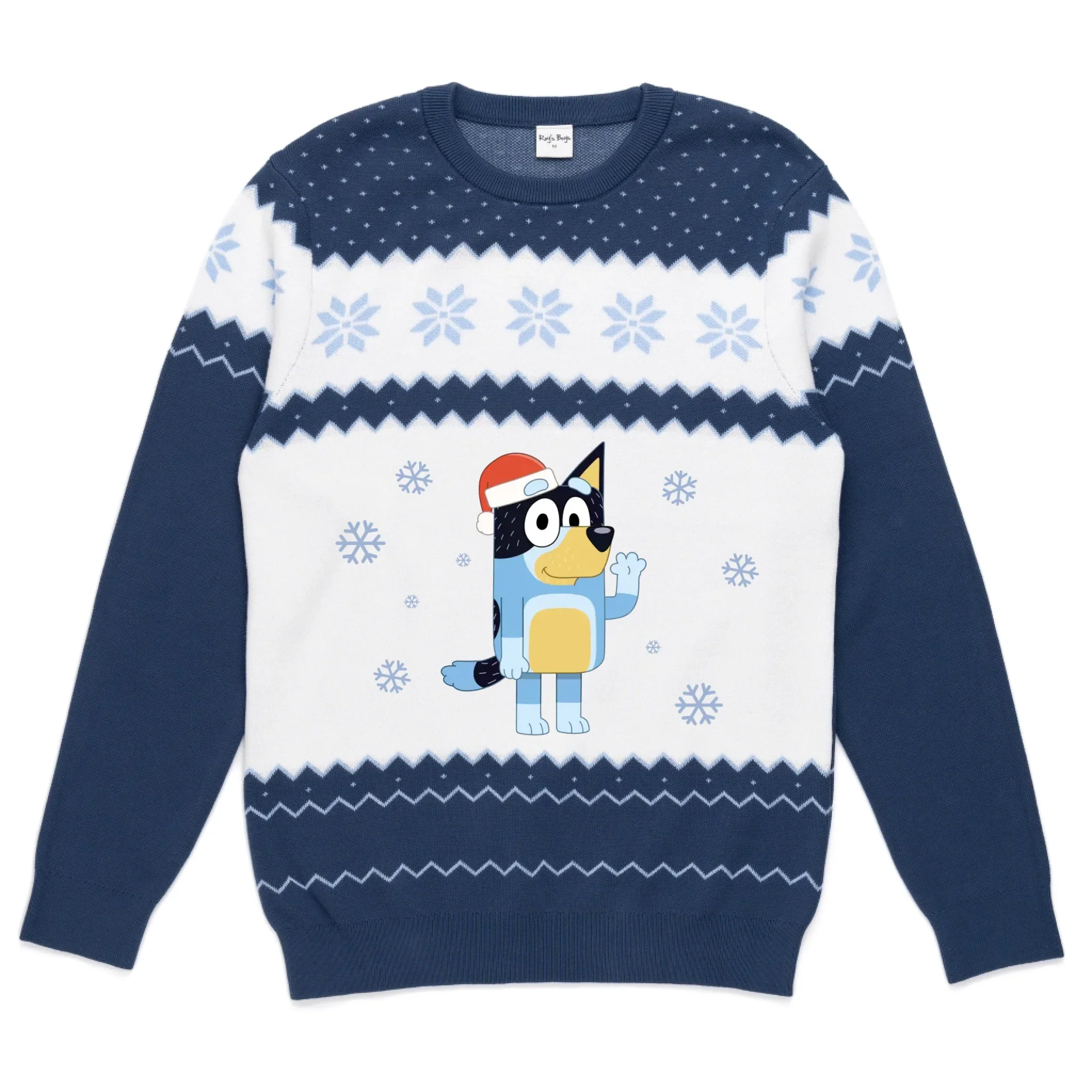 Personalised Bluey Adult Knitted Christmas Jumper - Image 10
