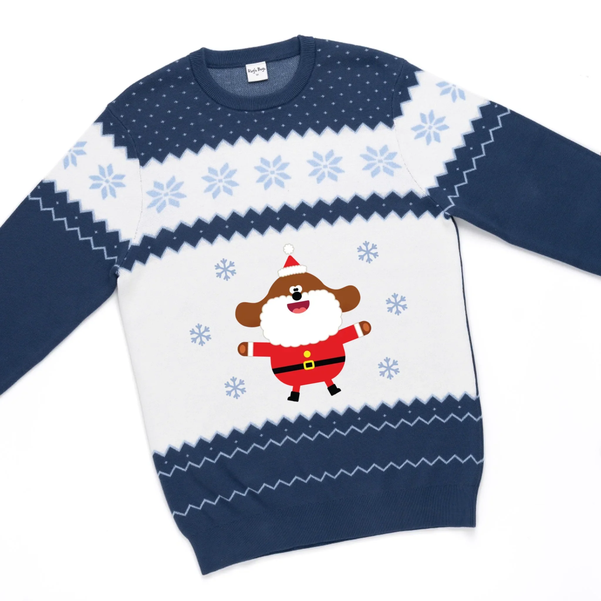 Personalised Hey Duggee Adult Knitted Christmas Jumper - Image 15