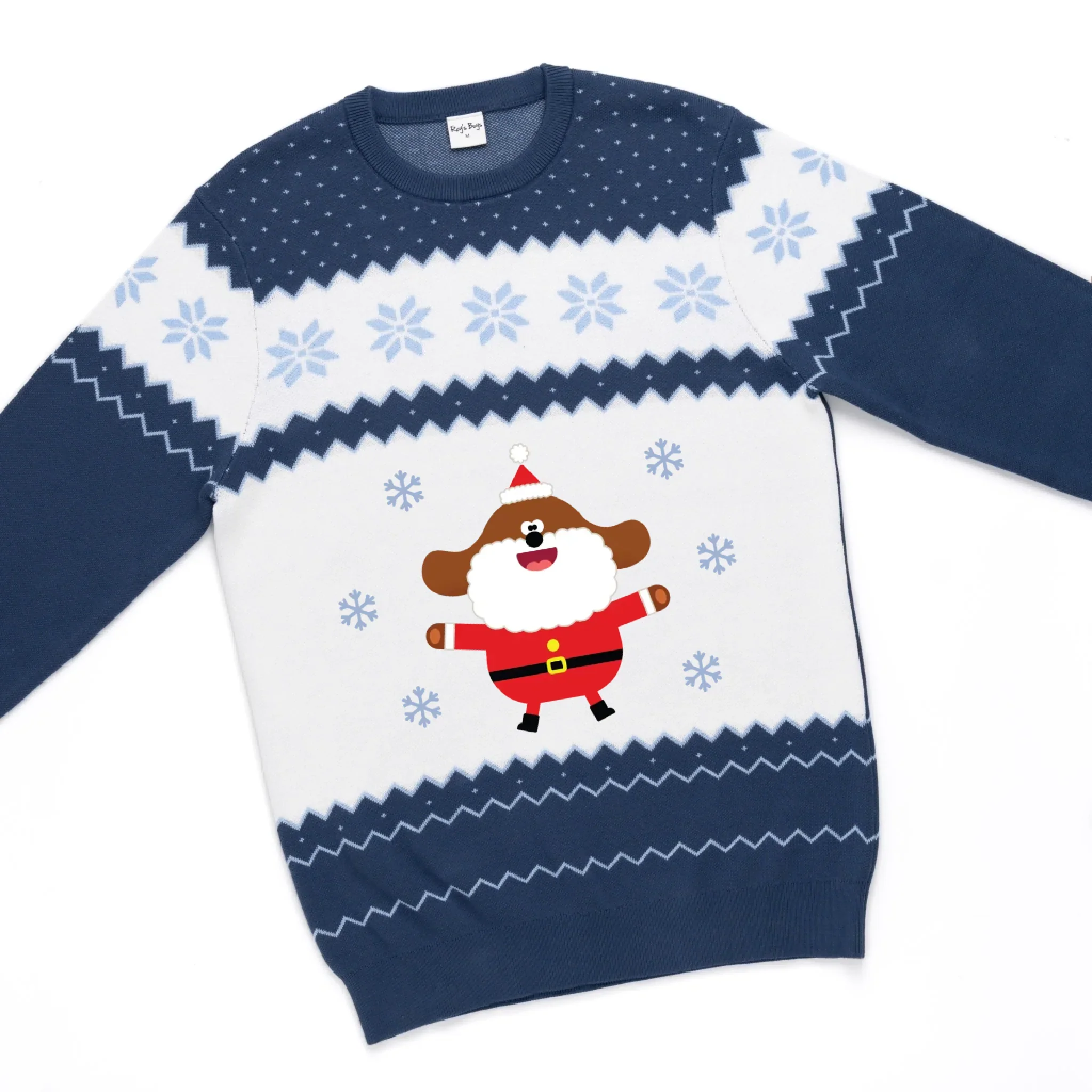 Personalised Hey Duggee Adult Knitted Christmas Jumper - Image 3