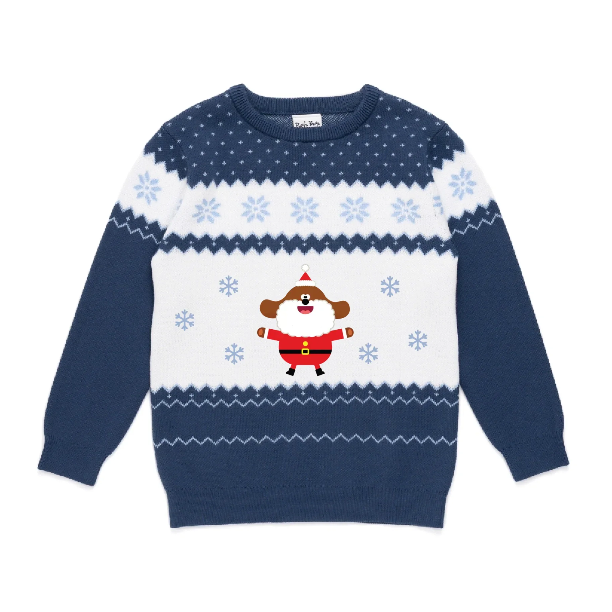 Personalised Hey Duggee Kids' Knitted Christmas Jumper - Image 10
