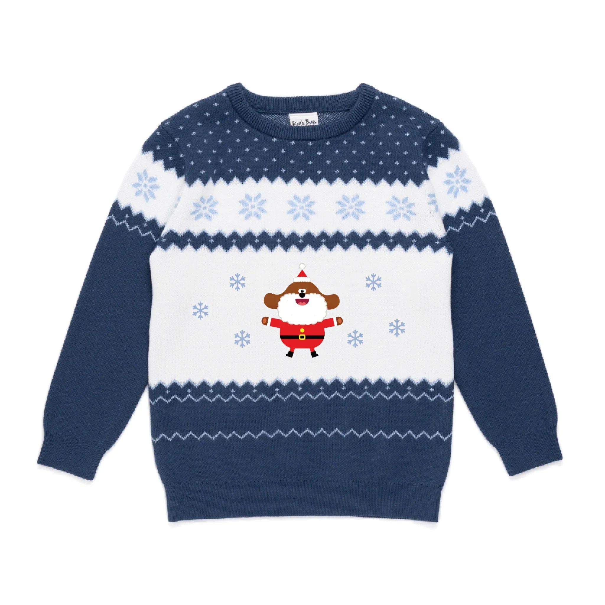 Personalised Hey Duggee Kids' Knitted Christmas Jumper - Image 18