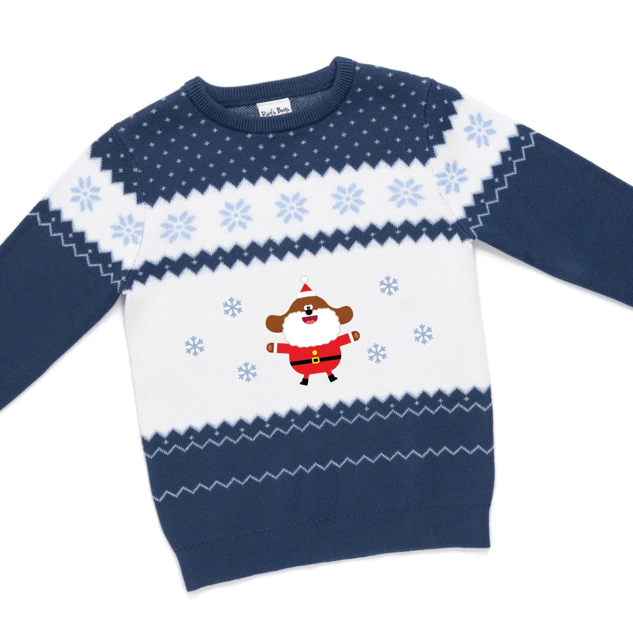 Personalised Hey Duggee Kids' Knitted Christmas Jumper - Image 23