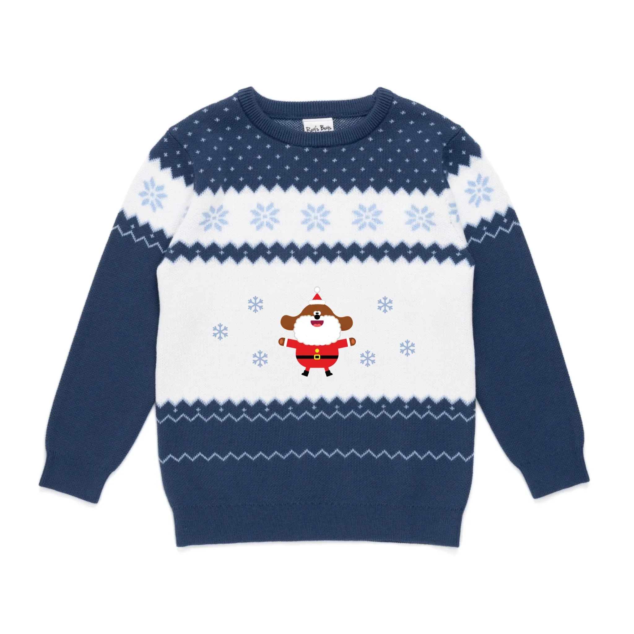 Personalised Hey Duggee Kids' Knitted Christmas Jumper - Image 26