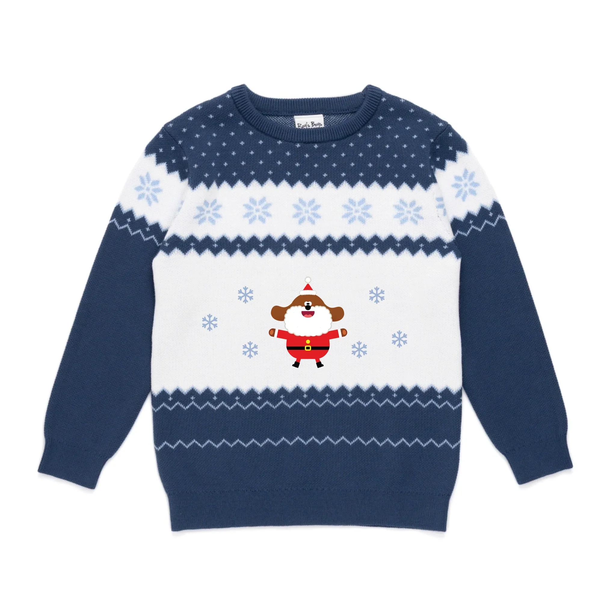 Personalised Hey Duggee Kids' Knitted Christmas Jumper - Image 30