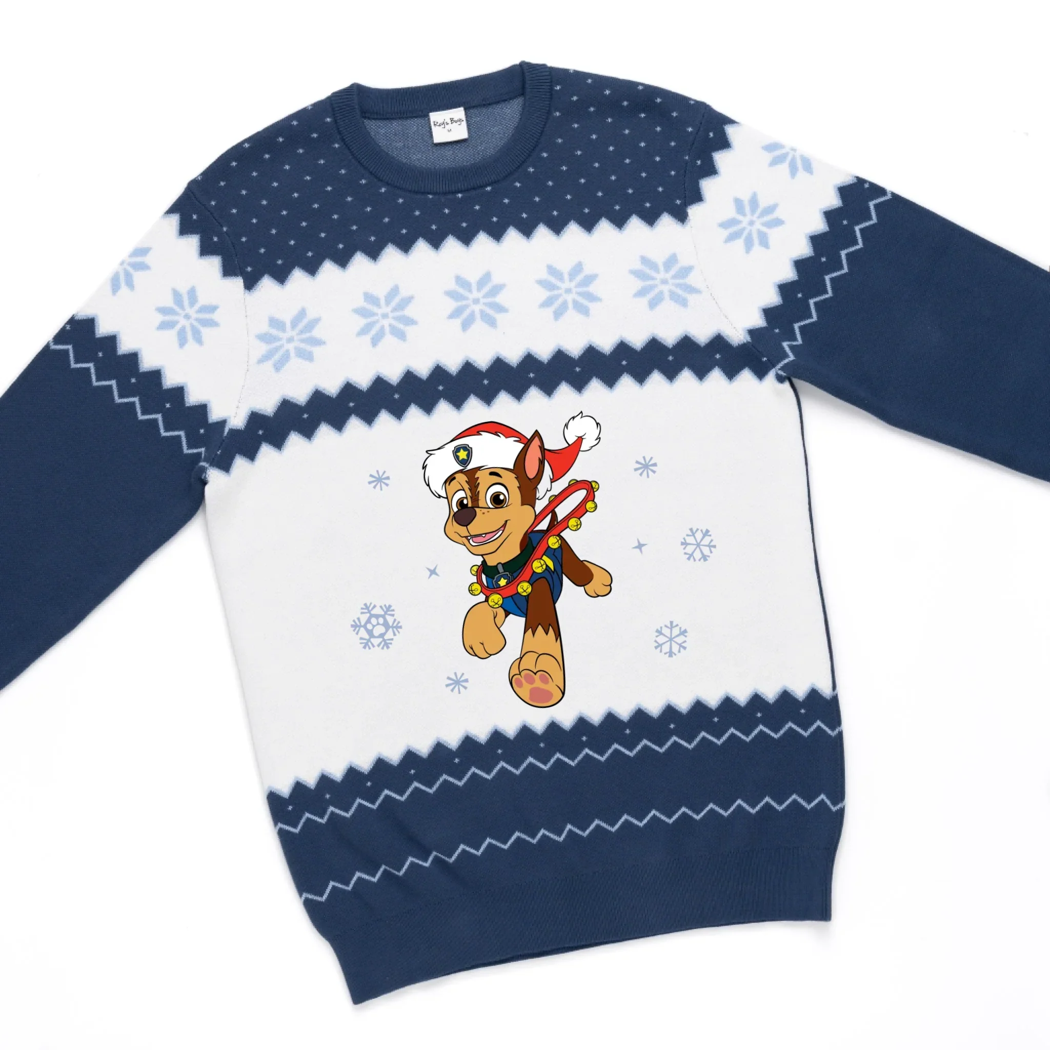 Personalised Paw Patrol Adults Knitted Christmas Jumper - Image 7