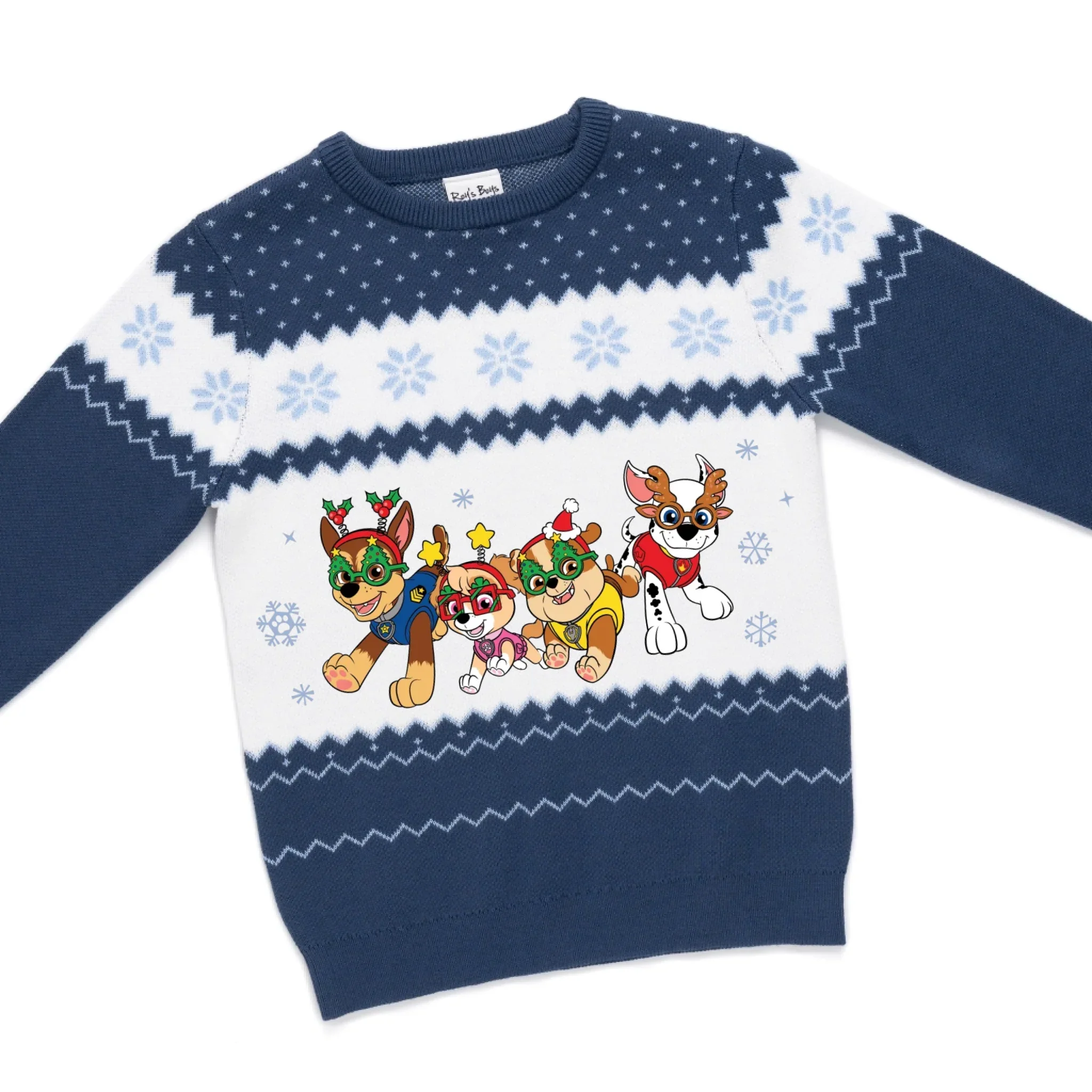 Personalised Paw Patrol Kids' Knitted Christmas Jumper - Image 11