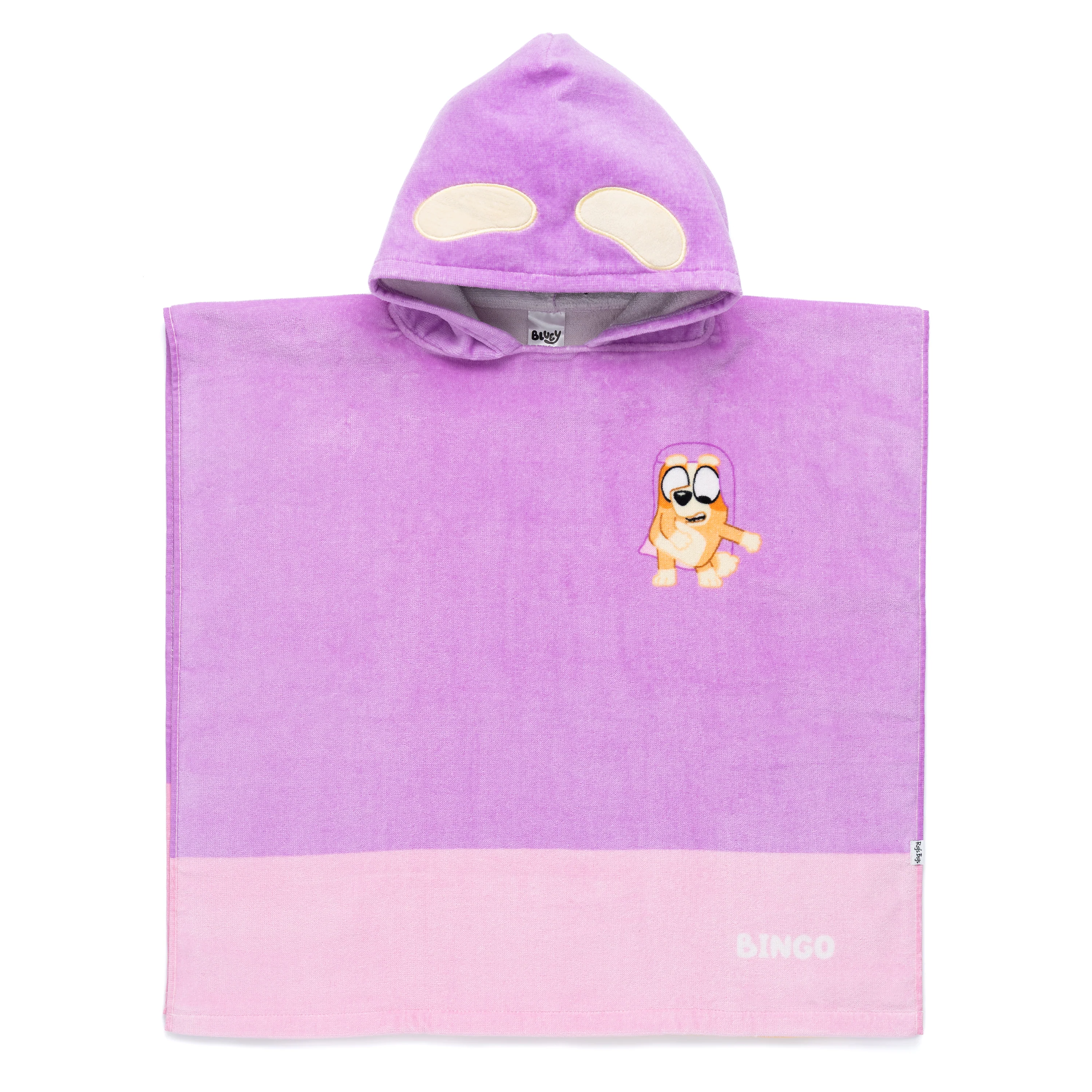 Rita (Bingo) Kids' Hooded Poncho Towel - Image 6